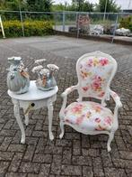Mooie brocante fauteuil, Ophalen, Zo goed als nieuw, 75 tot 100 cm