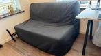 Twee persoons Slaapbank IKEA, Huis en Inrichting, 210 cm, Tweepersoons, Zo goed als nieuw, Grijs