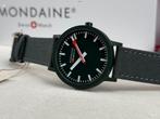 Mondaine Horloge Groen 41mm, Sieraden, Tassen en Uiterlijk, Horloges | Dames, Overige merken, Kunststof, Polshorloge, Overige materialen