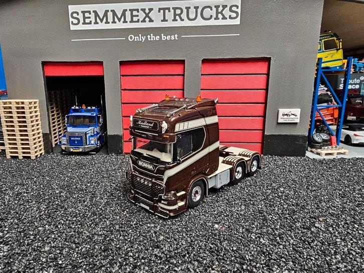 Wsi b keus scania next gen sleeper / boogie., Hobby en Vrije tijd, Modelauto's | 1:50, Zo goed als nieuw, Bus of Vrachtwagen, Wsi