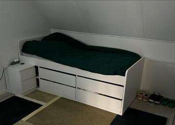 IKEA Släkt Bedframe 90x200 met lades + lattenbodem - afbeelding 1
