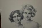 frankrijk 1910 twee meisjes met sneeuwklokjes vienne serie, Ophalen, Voor 1920, Ongelopen, Sterren en Beroemdheden