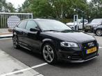 Audi A3 2.0 TFSI S3 quattro 3X S-Line Vol Leder Navigatie /, Auto's, Euro 5, Gebruikt, Zwart, 4 cilinders