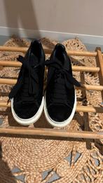 Zwarte velvet sneakers A M Q, Ophalen of Verzenden, Zo goed als nieuw, Zwart, Sneakers of Gympen