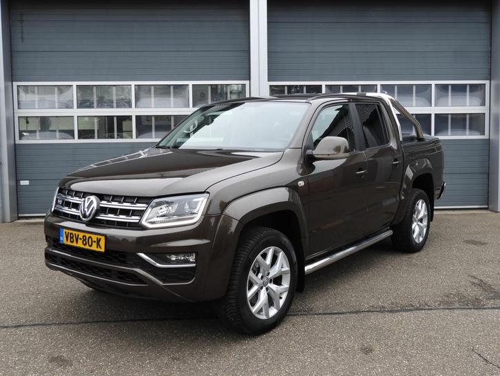 Volkswagen Amarok 3.0 TDI 4Motion Plus Cab Highline 225PK V6, Auto's, Volkswagen, Bedrijf, Te koop, Amarok, 4x4, ABS, Achteruitrijcamera