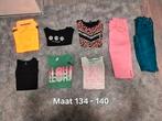 Meisjes kledingpakket maat 134 - 140, Kinderen en Baby's, Kinderkleding | Maat 134, Ophalen of Verzenden, Zo goed als nieuw, Meisje