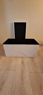 Hocker / Poef, Ophalen, Minder dan 50 cm, 75 tot 100 cm, Zo goed als nieuw