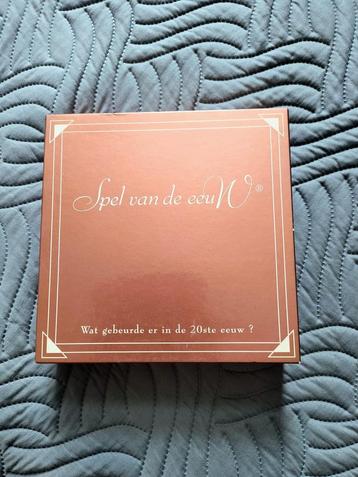 Spellen: Spel van de eeuw (20ste eeuw) beschikbaar voor biedingen