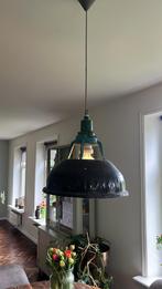 Originele oude Fabriekslamp (brocante), Huis en Inrichting, Lampen | Hanglampen, Minder dan 50 cm, Gebruikt, Ophalen of Verzenden