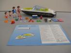 Playmobil 4862 Zwarte Speedboot, Kinderen en Baby's, Speelgoed | Playmobil, Complete set, Gebruikt, Ophalen of Verzenden