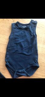 romper 86-92 mouwloos d.blauw  Sweet & Soft, Ophalen of Verzenden, Gebruikt, Maat 86