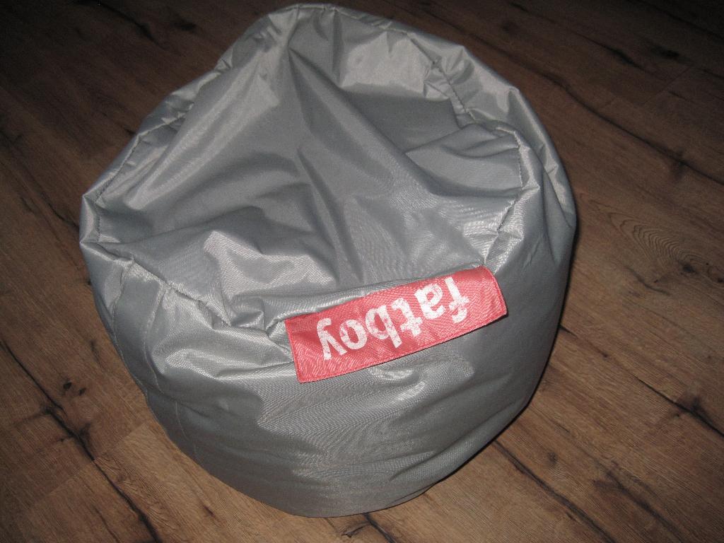 Fatboy Poef Point Original (Nylon), Huis en Inrichting, Banken | Voetenbanken en Poefen, Ophalen, Rond, Minder dan 50 cm, Zo goed als nieuw