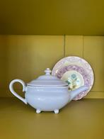 Rice servies - theepot op pootjes. Lila aardewerk, NIEUW!, Overige typen, Ophalen of Verzenden, Zo goed als nieuw, Overige stijlen