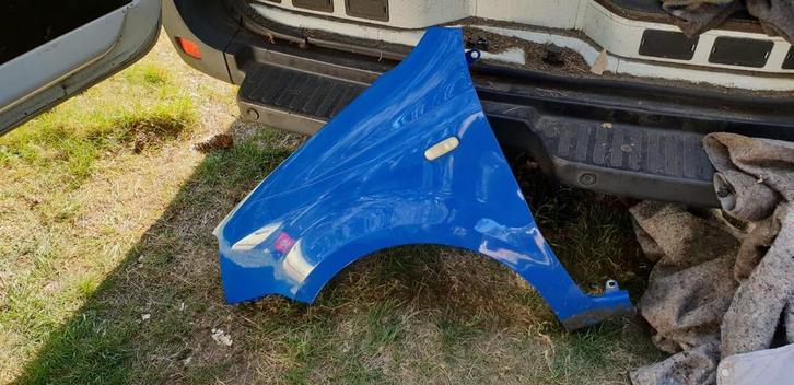 FIAT PANDA VOORSCHERM LINKS BJ 2004 TOT 2008, Auto-onderdelen, Carrosserie en Plaatwerk, Spatbord, Gebruikt, Ophalen of Verzenden