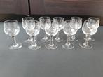 10 kleine gegraveerde drinkglaasjes, Ophalen of Verzenden, Nieuw, Borrel- of Shotglas
