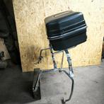 Hexagon achterrek + topkoffer Chrome rek beugels Piaggio, Ophalen of Verzenden