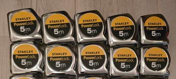 10 stuks Stanley Powerlock rolmaat 5 mtr beschikbaar voor biedingen