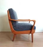 Vintage fauteuil De Ster Gelderland, Ophalen, Gebruikt, 50s 60s 1950 1960 vintage retro midcentury mid century design, 75 tot 100 cm
