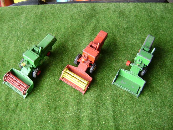 Claas Matador maaidorser van Lesney nr. K-9., Hobby en Vrije tijd, Modelauto's | 1:50, Gebruikt, Hijskraan, Tractor of Landbouw