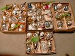 45 stuks oude antieke kerstballen, Diversen, Kerst, Ophalen of Verzenden