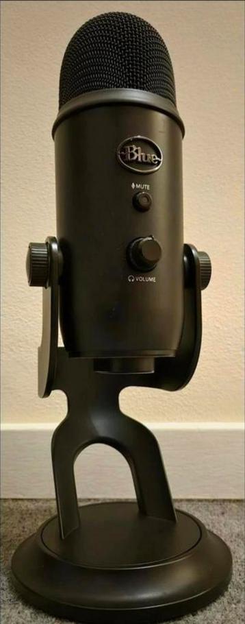 Blue Yeti Black-out Black studio stream microfoon beschikbaar voor biedingen
