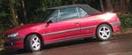 Peugeot 306 1.6 Cabriolet 2000 Rood, Auto's, Voorwielaandrijving, Stof, 4 cilinders, Cabriolet