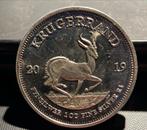 Uniek! Zuid-Afrika Krugerrand 2019 Zilveren Munt, Ophalen of Verzenden, Zilver