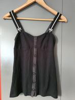 Super Leuke Zwarte Top met Strikjes - Maat XS/34/6 Marc Cain, Kleding | Dames, Ophalen of Verzenden, Maat 34 (XS) of kleiner, Zwart