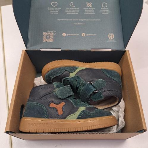 Shoesme sneakers groen tinten klittenband veters 22 nr 49555, Kinderen en Baby's, Kinderkleding | Schoenen en Sokken, Zo goed als nieuw