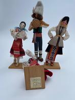 Handgemaakte folklorenpoppen ‘60 - ‘70, Verzamelen, Poppen, Ophalen of Verzenden, Zo goed als nieuw, Pop