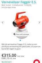 Vernevelaar Fogger elektrische spray bevochtiger vernevelaar, Ophalen of Verzenden, Zo goed als nieuw