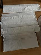 Ringblomma wit vouwgordijnen, Huis en Inrichting, Stoffering | Gordijnen en Lamellen, Ophalen of Verzenden, Gebruikt, Wit, 150 tot 200 cm