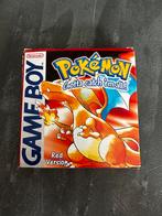 Pokemon Red inclusief doos en boekje, Avontuur en Actie, 1 speler, Ophalen of Verzenden, Zo goed als nieuw