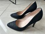 Peter Kaiser zwarte kanten pumps, maat 41/7, Ophalen of Verzenden, Gedragen, Zwart, Pumps