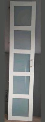 Witte ikea Paxx Deur met Raampjes - 235cm Hoog, Doe-het-zelf en Verbouw, Deuren en Horren, Ophalen, Binnendeur, Minder dan 200 cm