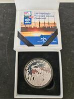 100ste Nijmeegse Vierdaagse Penning Zilver Proof 2016, Postzegels en Munten, Munten | Nederland, Zilver, Verzenden