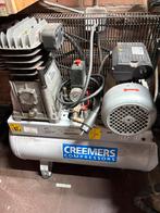 CREEMERS COMPRESSOR 3 HP 220 V, Doe-het-zelf en Verbouw, Compressors, Minder dan 25 liter, Ophalen, Zo goed als nieuw, Minder dan 200 liter/min