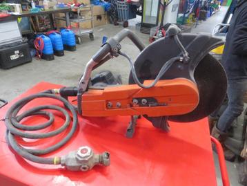 husqvarna k40 luchtzaag pneumatische bandenzaag 350mm  beschikbaar voor biedingen