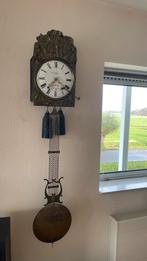 Antieke Comtoise Klok met Harpslinger, Antiek en Kunst, Ophalen