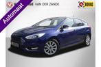 Ford Focus 1.5 AUT 180PK Titanium Edition, Camera, Zeer Comp, Zwart, 4 cilinders, Blauw, Leder en Stof