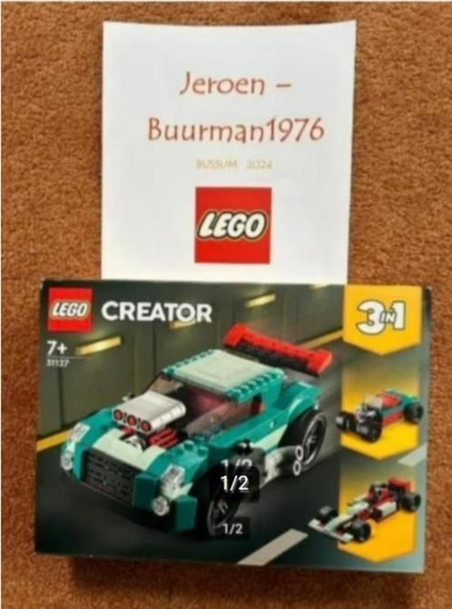 Lego 31127 CREATOR Straatracer 3in1 (NIEUW & MISB), Kinderen en Baby's, Speelgoed | Duplo en Lego, Nieuw, Lego, Complete set, Ophalen of Verzenden
