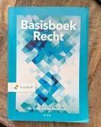 Basisboek Recht – 18e druk, Ophalen of Verzenden, Zo goed als nieuw, Overige niveaus, Overige vakken
