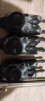 NASH SIREN R4 Set rod 2  karper piepers, Watersport en Boten, Hengelsport | Karpervissen, Ophalen of Verzenden, Gebruikt, Complete set