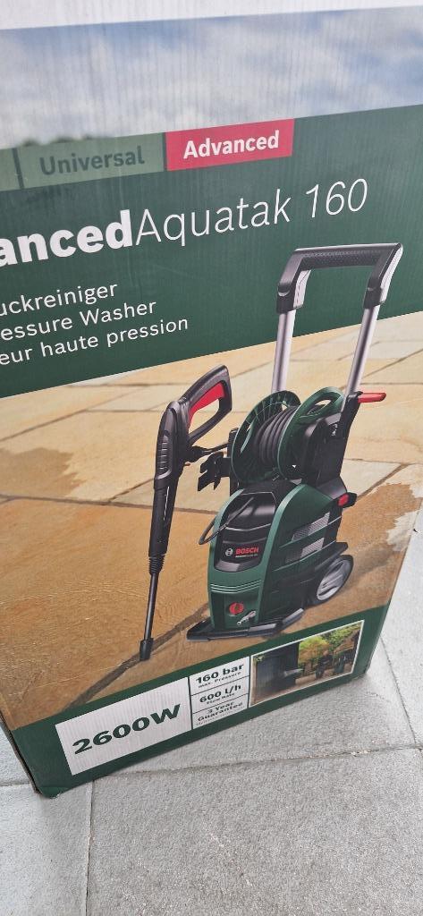 NIEUW IN DOOS! Bosch hogedrukreiniger 160bar 3 JAAR GARANTIE, Tuin en Terras, Hogedrukreinigers, Nieuw, Elektrisch, Met regelbare waterdruk