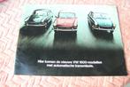 Hier komen de nieuwe vw 1600 modellen met autom. transmissie, Ophalen of Verzenden, Gelezen, Volkswagen