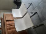 5 witte Bernhard stoelen Ikea. Leveren zitting., Huis en Inrichting, Stoelen, Ophalen, Gebruikt, Wit, Vijf, Zes of meer stoelen