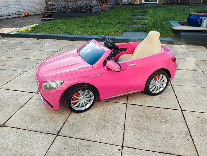 Elektrische kinderauto Mercedes AMG, Kinderen en Baby's, Speelgoed | Buiten | Accuvoertuigen, Gebruikt, Ophalen