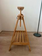 Twee Ikea Mittback schragen - ongelakt, Ophalen, Gebruikt, Overige houtsoorten, Tafelpoot