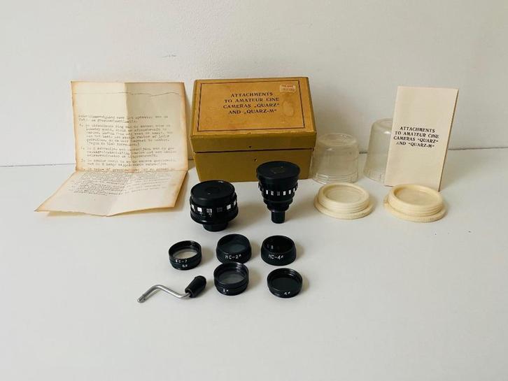 Vintage Lenzen voor 'Quarz' camera, Audio, Tv en Foto, Fotografie | Lenzen en Objectieven, Zo goed als nieuw, Telelens, Ophalen of Verzenden