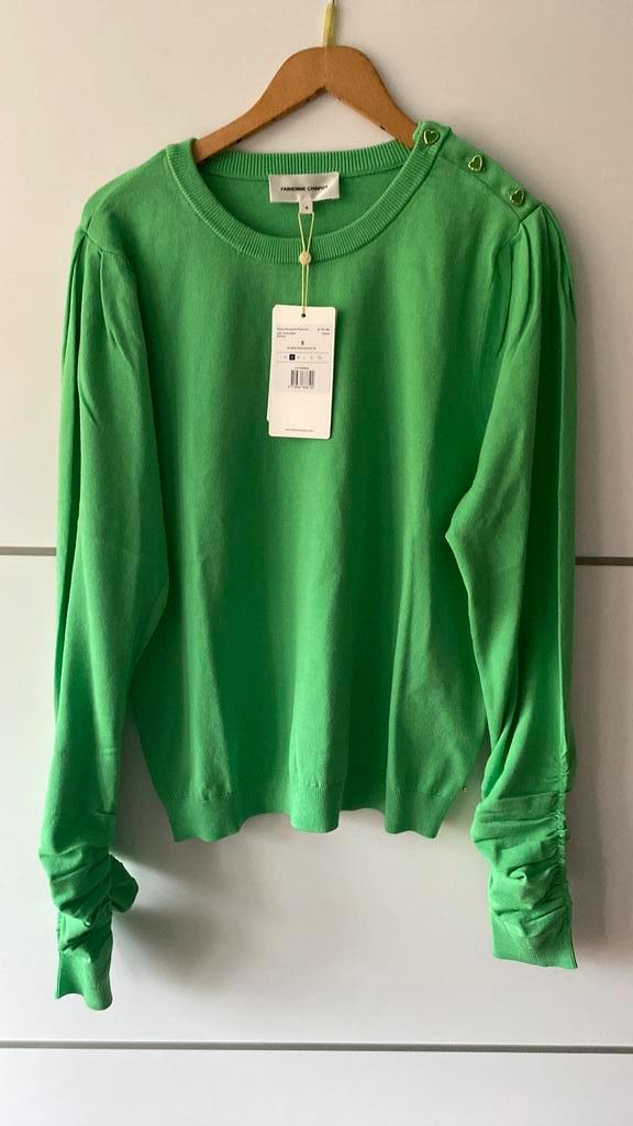 Nieuwe Fabienne Chapot Molly scrunch pullover appelgroen S, Kleding | Dames, Truien en Vesten, Nieuw, Roze, Ophalen of Verzenden